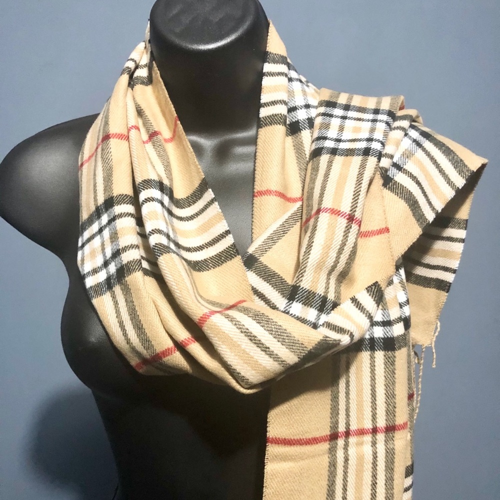 Tan scarf